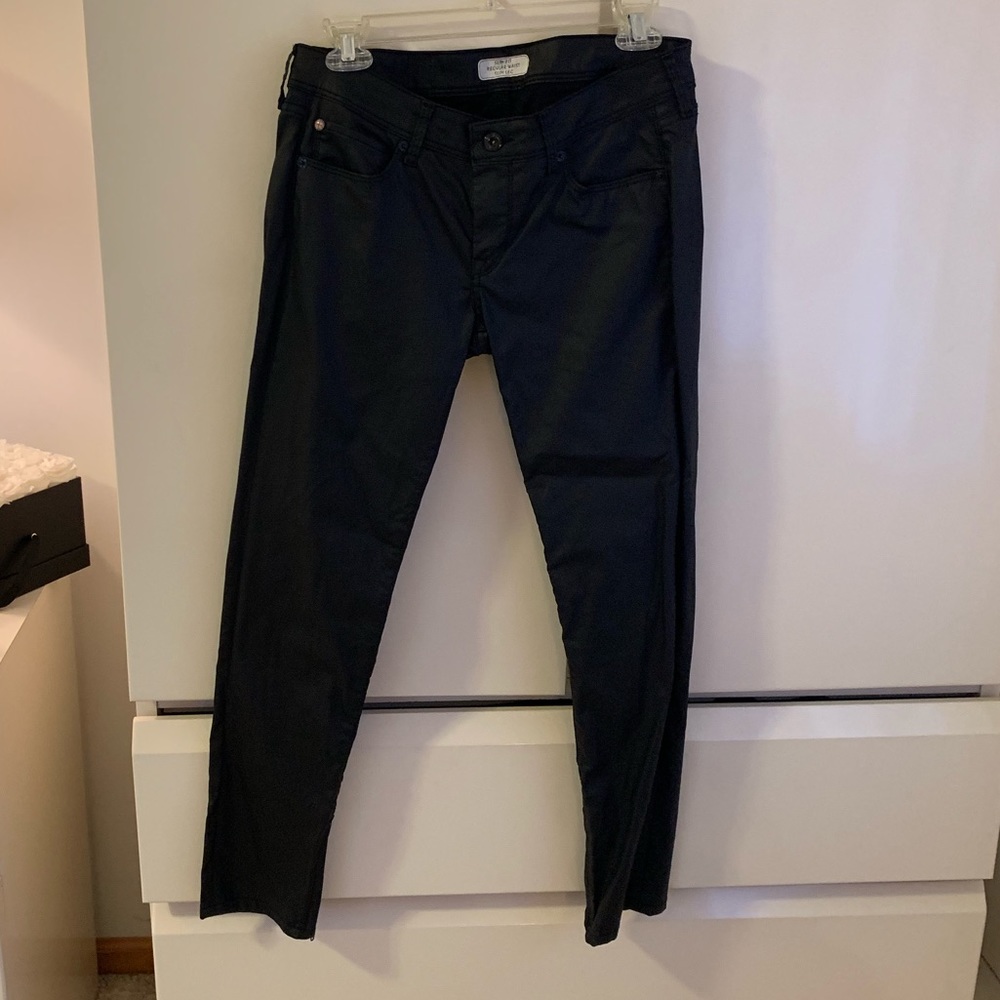 ASOS faux leather skinny jeans